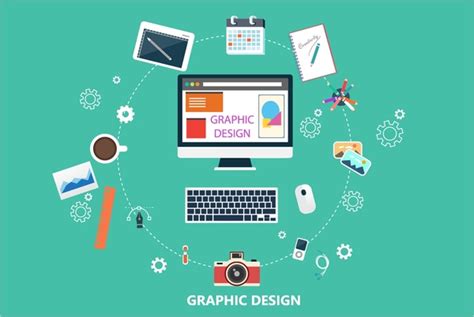 Graphic Design Concepts With Circle Infographic Illustration Vectors