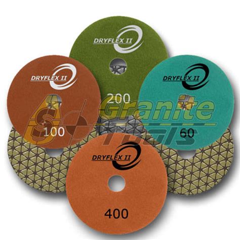 Dryflex Ii Polishing Disks Dry Polishers Usa Granite Tools