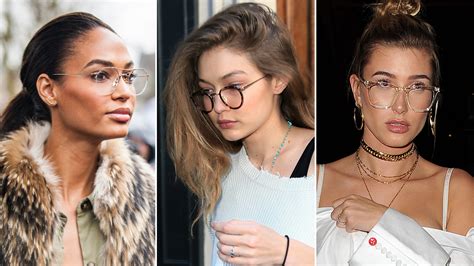 Granny Glasses Are The Model Trend Of The Moment Allure