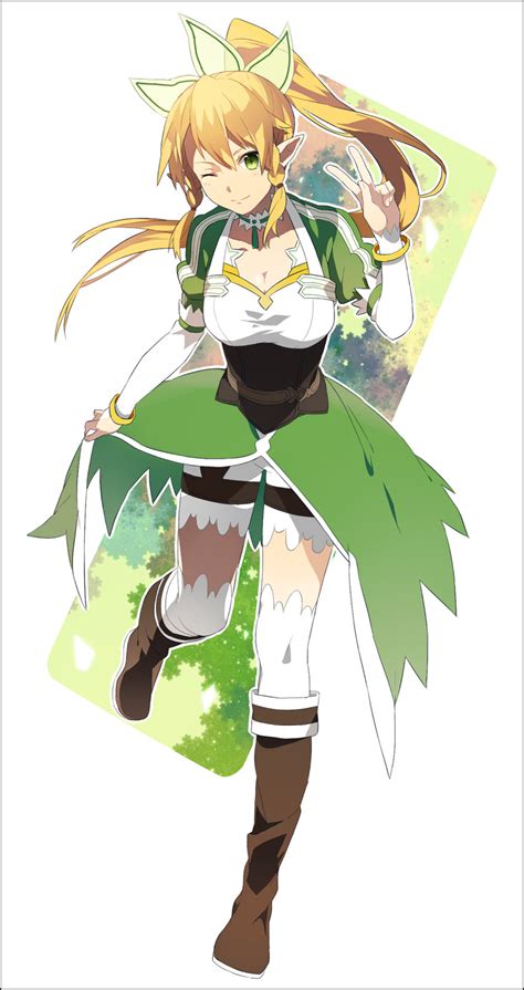 Leafa Sword Art Online Drawn By Heiwa Murasiho Danbooru