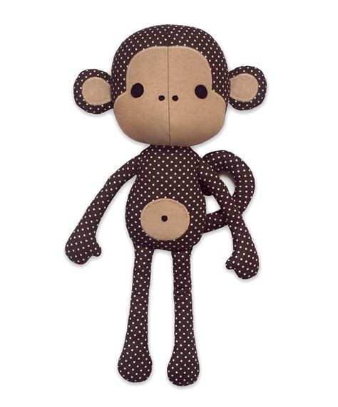 This saves time and energy sorting and cutting out pattern pieces. Toy Patterns by DIY Fluffies : Cute monkey doll pattern ...