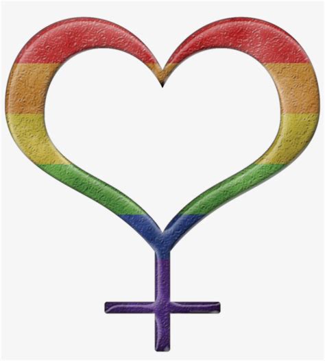 Lgbt Pride Heart Shaped Female Gender Symbol Pansexual Pride Gender