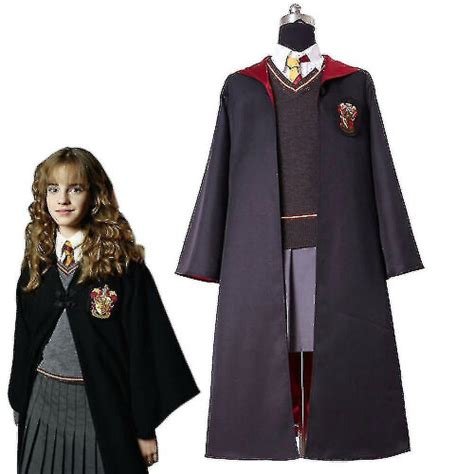 Hermione Granger Gryffindor Uniform Cosplay Kostym Kostym Kid And Vuxen