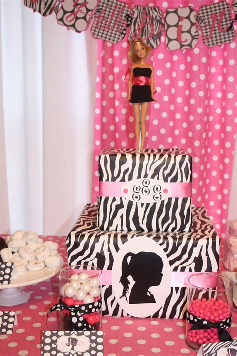 barbie inspired birthday party ideas photo 2 of 12 catch my party