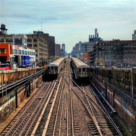 Looking Down The Tracks Of The No 1 Line From West 135th Street Photo