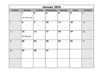 Free june 2020 calendar printable blank templates & holidays. 2018 Calendar Templates - Download 2018 monthly & yearly ...