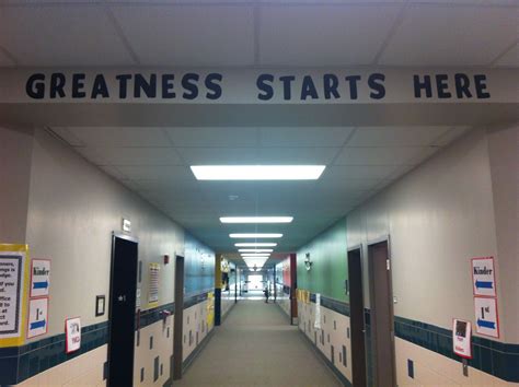 The Entrance To The Hallway Of Our Kindergarten1st Grade Hall