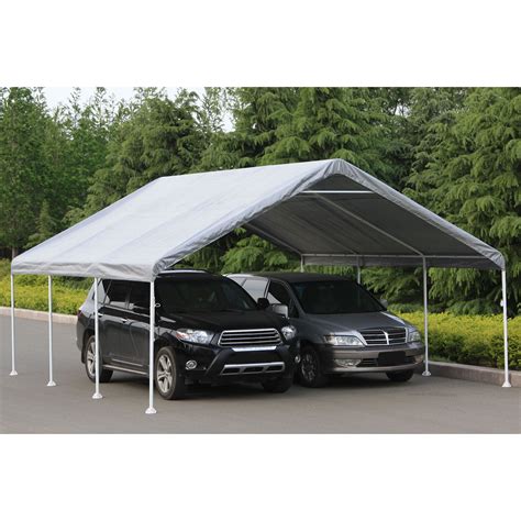 Flyline Portable Carport Garage Shelter Canopy W3xl61xh29m