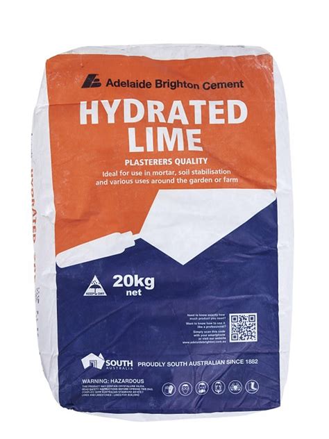 HYDRATED LIME 20KG BAG Diaco S Discount