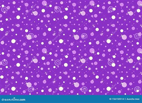Polka Dots On Purple Background Royalty Free Stock Image 156150514