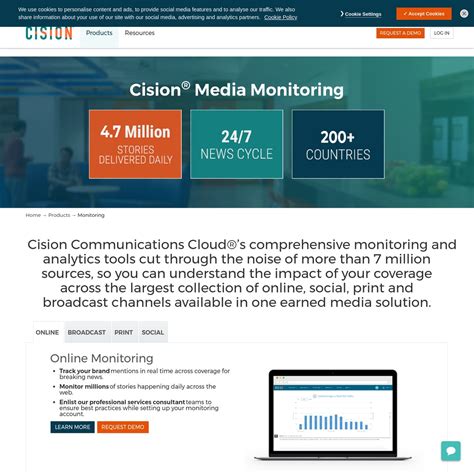 Cision Media Monitoring — Arena