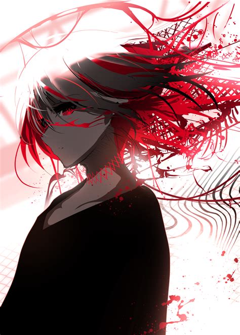 hintergrundbilder anime mädchen rote augen 1000x1399 albinonnr 2143775