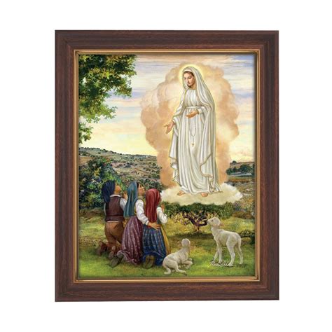 Our Lady Of Fatima Framed Print