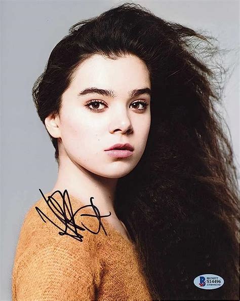 Hailee Steinfeld Cute Young 8x10 Photo Signed Autographed Authentic Bas