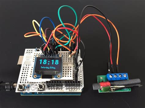 Dcf77 Oled Clock Arduino Project Hub