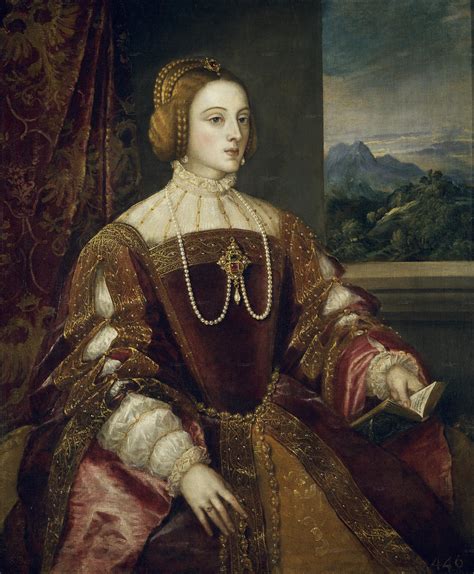 1548 Empress Isabel By Titian Prado Grand Ladies Gogm