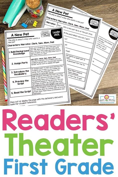 Readers Theater For First Grade