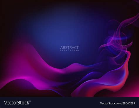 Abstract Smoke Effect Background Design Royalty Free Vector