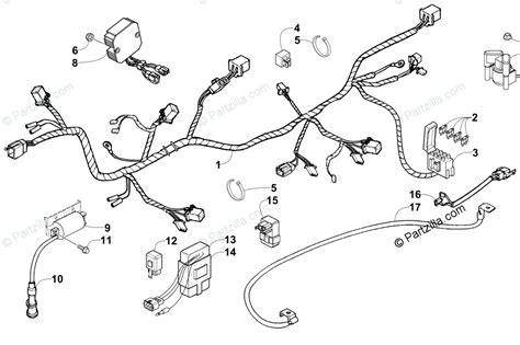 Arctic Cat ATV OEM Parts Diagram For Wiring Harness Assembly Partzilla Com