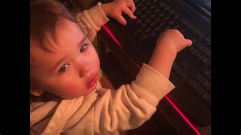 Baby Isla Creates A Birthday Video For Mom Youtube