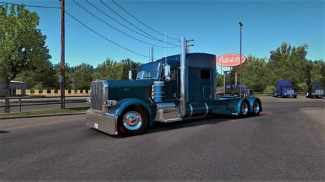 New Peterbilt 389 Stretched Chassis ATS YouTube
