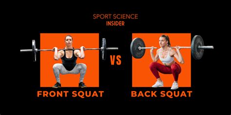 Front Squat Vs Back Squat Which Should You Choose Sport Science