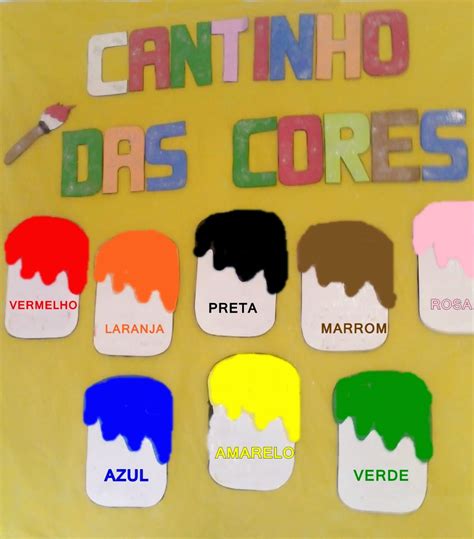 Caixa Das Cores Educação Infantil