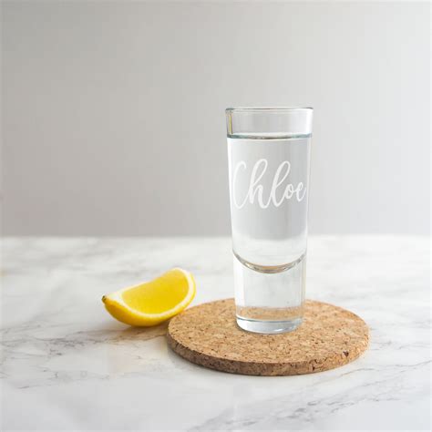 We make custom graduation gifts that the young man in your life will cherish for years to come. Shot glass personalised with name engraved glasses Gift ...