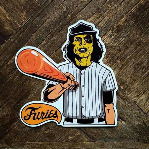 Baseball Furies Warriors Vinyl Sticker Coney Island The Furies