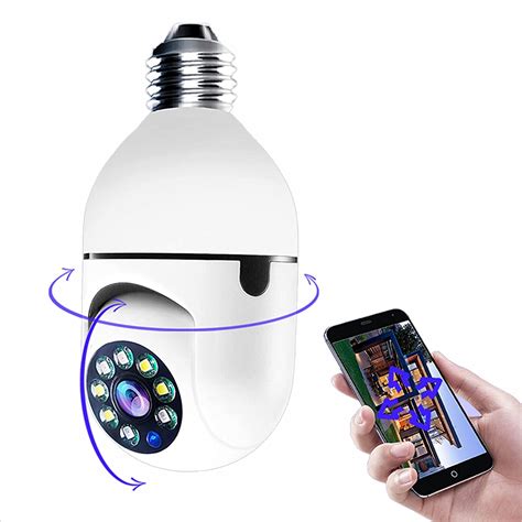 E27 Wireless Bulb Wifi Camera360 Degree Wireless Home Surveillance