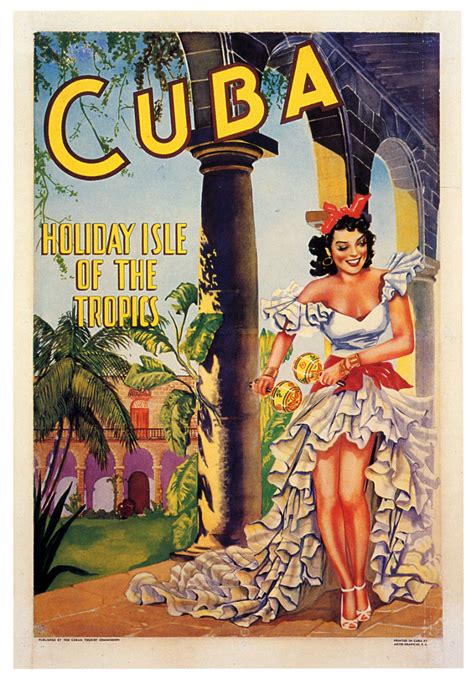 Cuba Vintage Postcards Travel Vintage Travel Retro Travel Poster