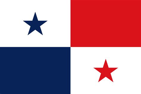 Bandera De Panamá 🇵🇦 Banderas Del Mundo