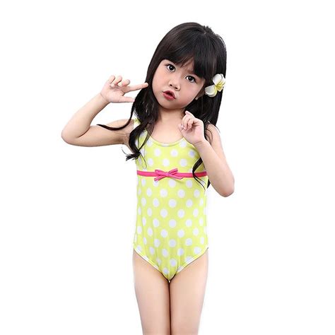 Stock up on swim diapers and rashguards, along with swim shoes and pool socks to help protect little feet from hot sand, scratchy concrete and sharp objects. Buy BERTERI One-Piece Cute Rainbow Swimsuit Bikini Bathing ...