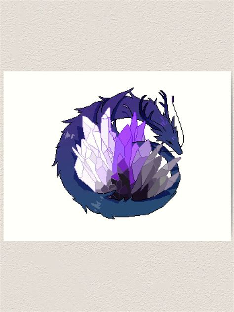 Demisexual Flag Lgbt Pride Dragon Requested Art Print For Sale By Oceanicscribble Redbubble