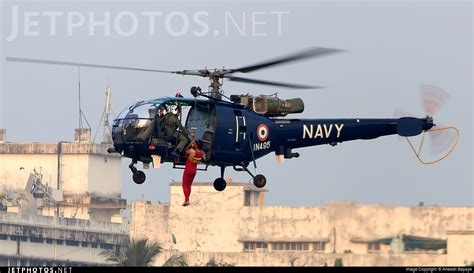 In495 Hindustan Aeronautics Sa 316b Chetak India Navy Aneesh Bapaye Jetphotos