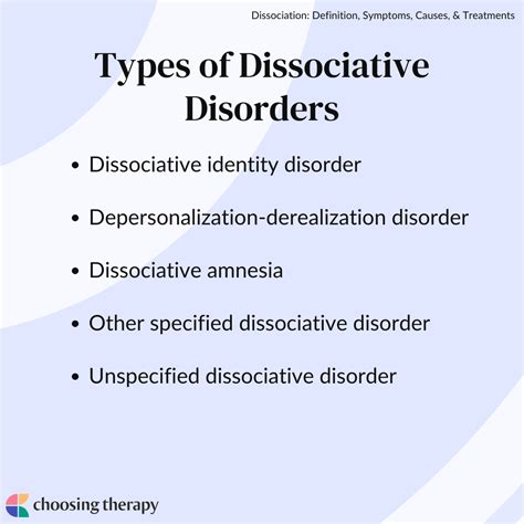 dissociation definition symptoms causes and treatments choosing therapy