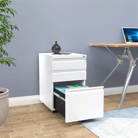 Buy Yitahome 3 Drawer Mobile File Cabinet With Lock Office Storage