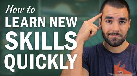 How to Learn a New Skill Quickly: A 4-Step Process - YouTube