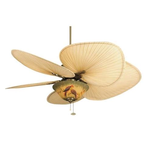 Fanimation Islander Antique Brass 52 In Indoor Ceiling Fan 5 Blade In