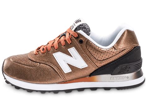 Composé à 64% de coton : new balance femme cuir marron