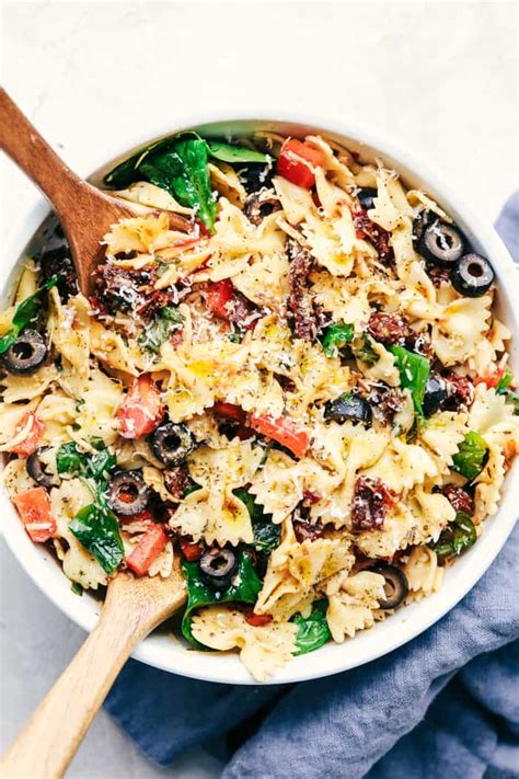 Find pasta salad recipes that will be in demand at both your table and your next event on food.com. Tuscan Pasta Salad | The Recipe Critic