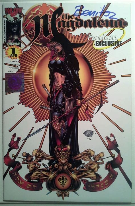 The Magdalena 1i 2000 Imagetop Cow Signed By Joe Benitez Nm