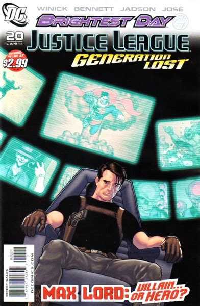 Justice League Generation Lost 20 Aands Comics