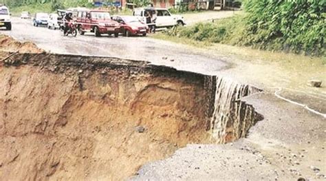 Landslide Floods Kill Two In Assam Parts Of Arunachal Cut Off India