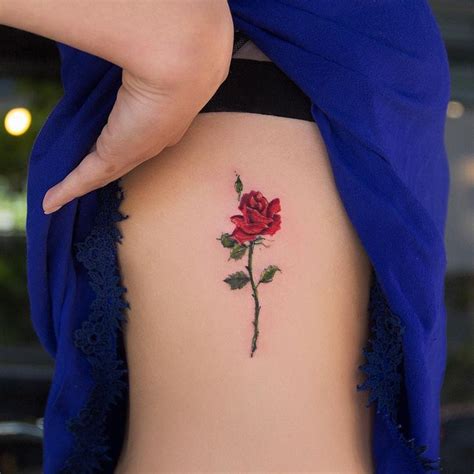 27 Inspiring Rose Tattoos Designs Tattoos Coloured Rose Tattoo