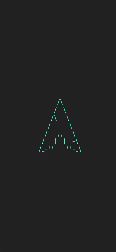 1242x2688 Arch Linux Minimal Logo 4k Iphone Xs Max Hd 4k Wallpapers Images Backgrounds Photos