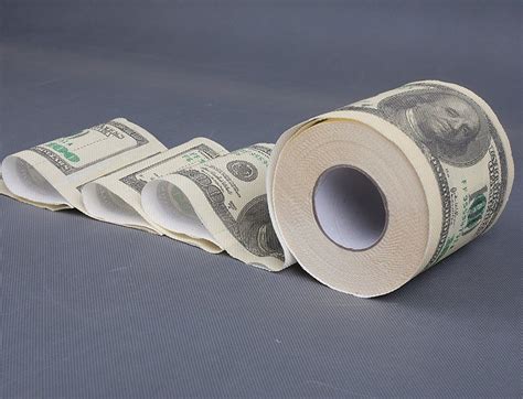 Dollar Toilet Paper Gadget Flow