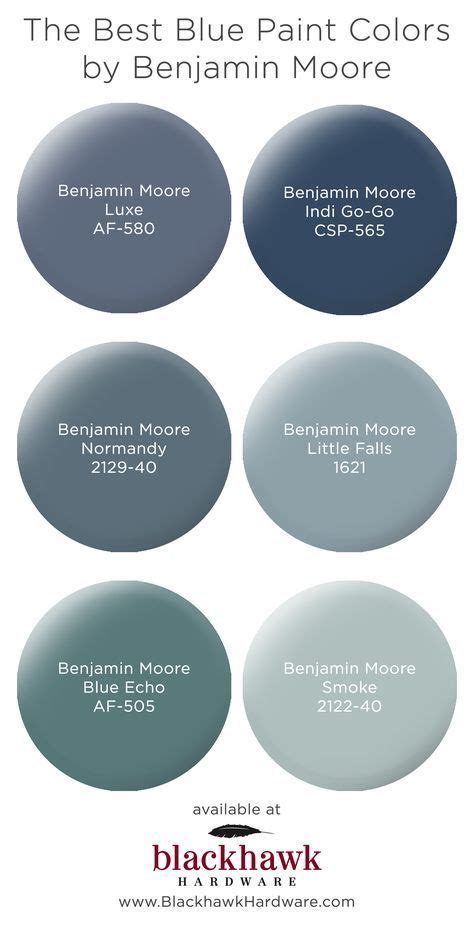 Best Blue Paint Colors By Benjamin Moore