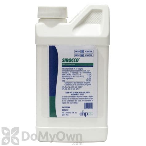 Older systemic insecticides/miticides that are no longer available include aldicarb (temik) and in fact, aliette is the only fungicide available that moves both up and down the plant's vascular system. OHP Sirocco Miticide / Insecticide 8 oz.
