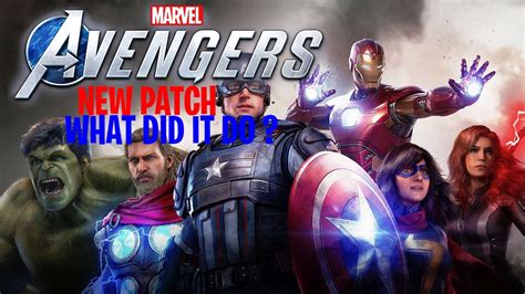 Marvels Avengers Patch Summary Youtube